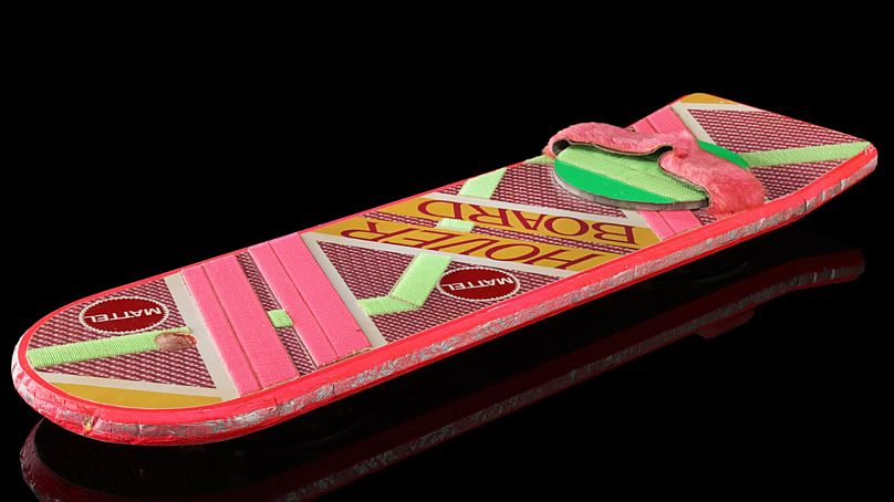 Marty McFly's (Michael J Fox) "Mattel" Hoverboard