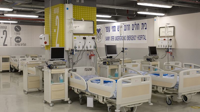 földalatti kórház Tel Avivban