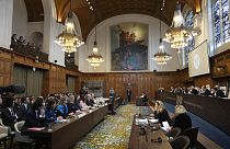  جلسات استماع أولية في القضية التي تقاضي فيها هولندا وكندا سوريا في محكمة العدل الدولية- لاهاي، هولندا،  10 أكتوبر 2023.