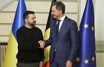 Ο Πρόεδρος της Ουκρανίας Βολοντιμίρ Ζελένσκι ζήτησε (και πήρε) βοήθεια και από το Βέλγιο.