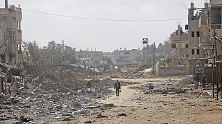 Destrucción como consecuencia de la guerra entre Israel y Hamás
