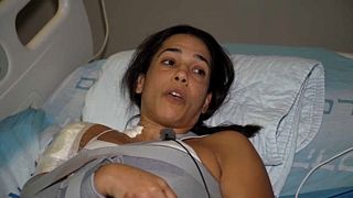 Egy a Supernova zenei fesztiválon vállon lőtt izraeli néző egy kórházi ágyon.