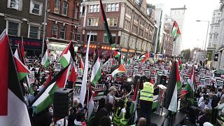 مسيرة لدعم فلسطين في لندن يوم الاثنين