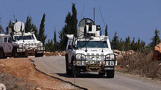 Az ENSZ békefenntartói is járőröznek a libanoni-izraeli határnál