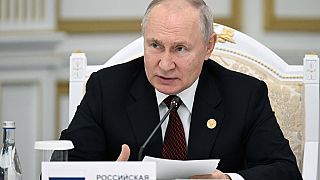 Az orosz elnök kirgizisztáni látogatásán beszél a Gázával kapcsolatos aggodalmairól