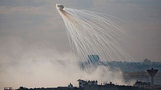 Gazze'de 2009'da beyaz fosfor patlaması / Arşiv