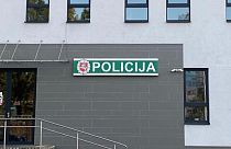 A police station in Lithuania.