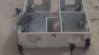 تمرین نیروهای حماس در جنگ شهری