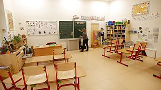Çekya'da bir sınıf (arşiv)