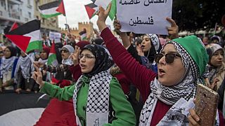 Guerre Israël-Hamas : manifestations pro-palestiniennes au Maghreb
