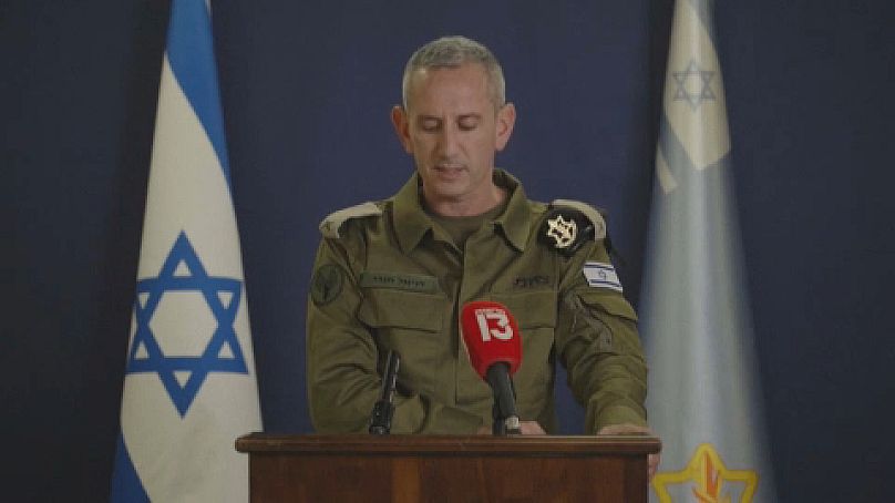 Daniel Hagari, portavoce dell'esercito israeliano.