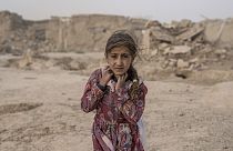 Egy túlélő kislány Herat közelében