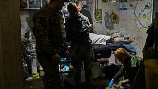 Soldado ucraniano tratado na região de Donetsk