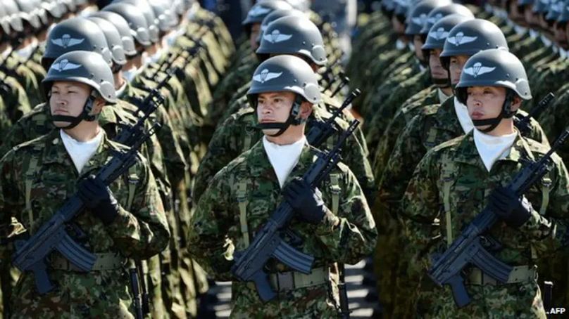Japon Öz Savunma Kuvvetleri'ne mensup askerler (arşiv)