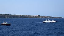 Una veduta panoramica dell'isola di Ventotene
