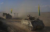 Израильские танки направляются к сектору Газа. 15 октября 2023 года