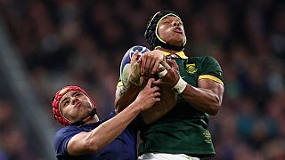 Coupe du monde de rugby : les Springboks remportent le "match du siècle"