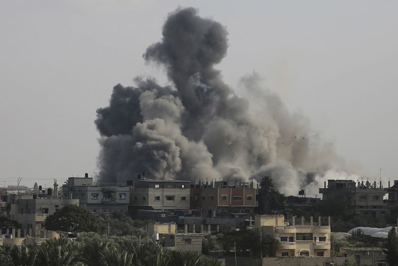 Gazze Şeridi ile Mısır arasındaki Refah sınırı İsrail tarafından bombalandı / 10 Ekim 2023
