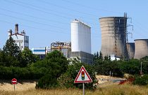 The Emile Huchet GazelEnergie coal power station in Carling, France.