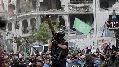Hamas-Terroristen in Gazah