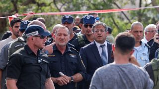 مفوّض الشرطة الإسرائيليّة كوبي شبتاي ووزير الأمن القومي إيتمار بن غفير