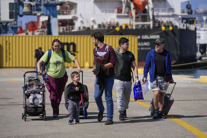 Άφιξη Αμερικανών από το Ισραήλ στο λιμάνι της Λεμεσού