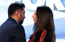 İskoçya Başbakanı Hamza Yusuf ve eşi Nadia El-Nakla
