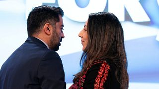 İskoçya Başbakanı Hamza Yusuf ve eşi Nadia El-Nakla