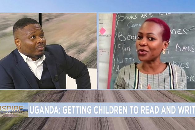 The Ugandan literacy specialist making a difference for disadvantaged children
