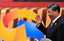 Chinas Präsident Xi Jinping beim Seidenstraßen-Gipfel in Peking