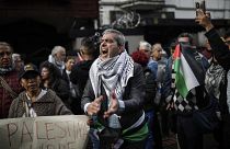 وقفة احتجاجية أطلق عليها اسم "حياة فلسطين" لإظهار الدعم للفلسطينيين