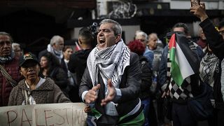 وقفة احتجاجية أطلق عليها اسم "حياة فلسطين" لإظهار الدعم للفلسطينيين