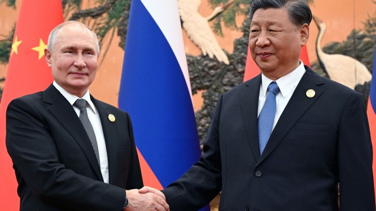Président russe Vladimir Poutine et son homologue chinois Xi Jinping