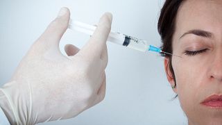 A visual of a typical, legal Botox injection