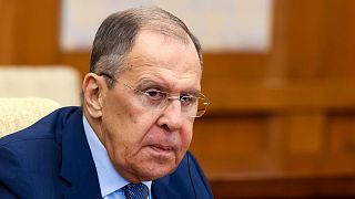 FILE: Russian Foreign Minister Sergey Lavrov attends talks with Chinese counterpart in Beijing, China, on Monday, 16 October 2023.