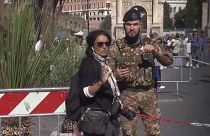 Seguridad en Roma, Italia