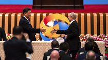 Çin Devlet Başkanı Şi Cinping, Rusya Devlet Başkanı Vladimir Putin 