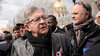 ژان لوک ملانشون، رهبر حزب فرانسه تسلیم‌ناپذیر