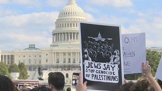 مظاهرة ليهود داعمة لفلسطين في واشنطن - الولايات المتحدة. 2023/10/18