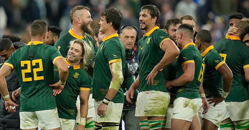 Coupe du monde de rugby : les Springboks inchangés face à l'Angleterre ...