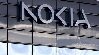 Ein Blick auf den Nokia-Hauptsitz in Espoo, Finnland, Donnerstag, 19\. Oktober 2023.