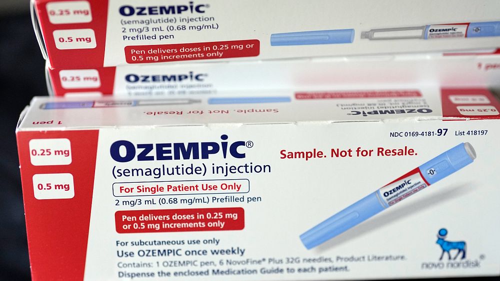 Показано е инжекционното лекарство Ozempic. - Авторско право AP Photo/David J. Phillip