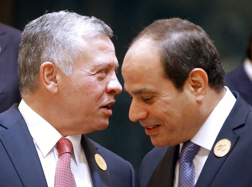 مصر والأردن يرفضان مقترح الرئيس الأمريكي دونالد ترامب بتوطين فلسطينيي غزة في مصر والأردن