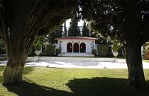 Ο κήπος του Προεδρικού Μεγάρου στην Αθήνα