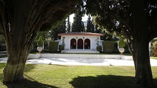 Ο κήπος του Προεδρικού Μεγάρου στην Αθήνα