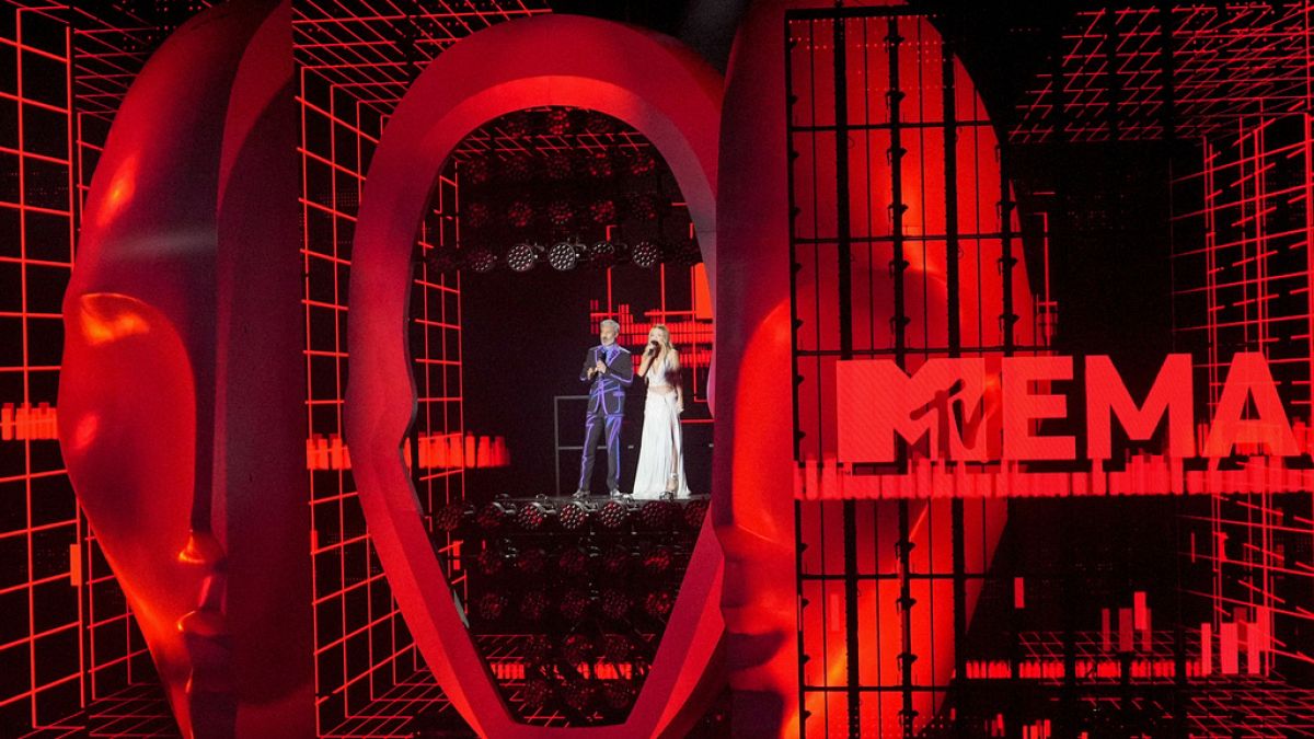 Στιγμιότυπο από τα MTV EMA του 2022