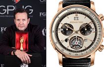 The most distinguished award at the GPHG, the Aiguille d’Or, went to Audemars Piguet for its Code 11.59 by Audemars Piguet Ultra-Complication Universelle RD#4.