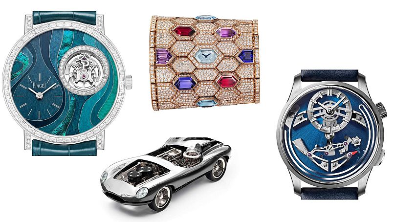 Piaget Altiplano Métiers d'Art - Undulata, Bulgari Serpenti Cleopatra, Time Fast II in Chrome by L’Epée 1839 and Christopher Ward London C1 Bel Canto.