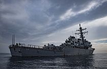 ABD Donanması'na ait USS Carney destroyeri