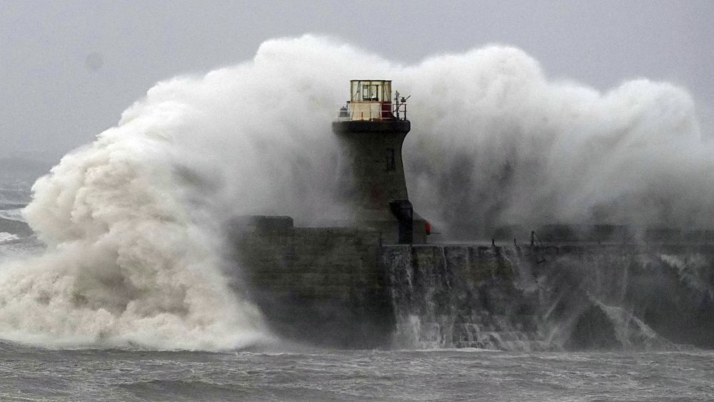 Flooding and destruction as Storm Babet hits Northern Europe